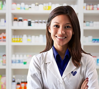 Pharmacy Employee smiling