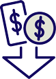 Falling prices illustration